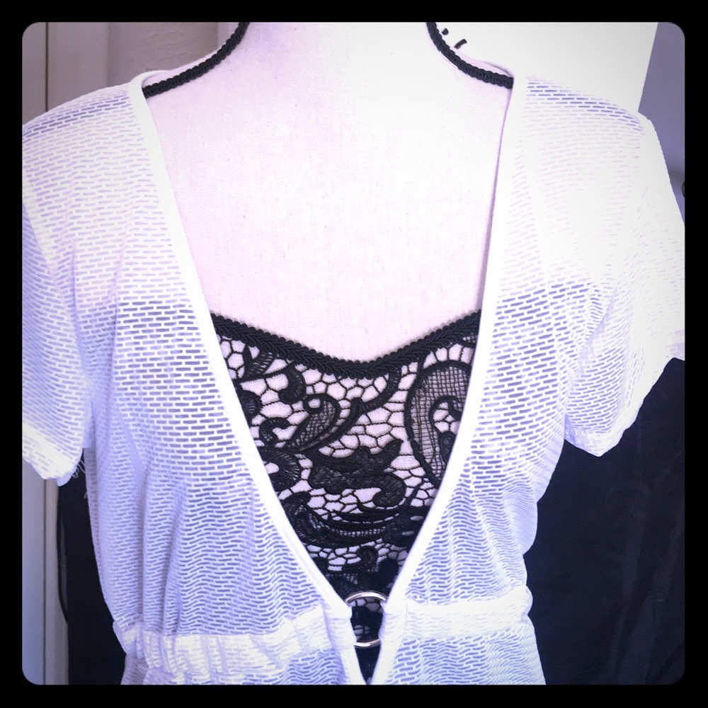 Swimsuit/ coverall white.
